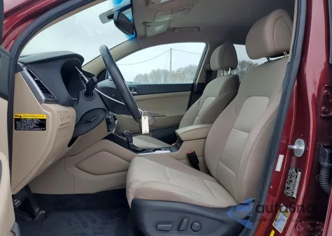 2016 Hyundai Tucson Limited from USA, damaged, VIN KM8J3CA21GU124807